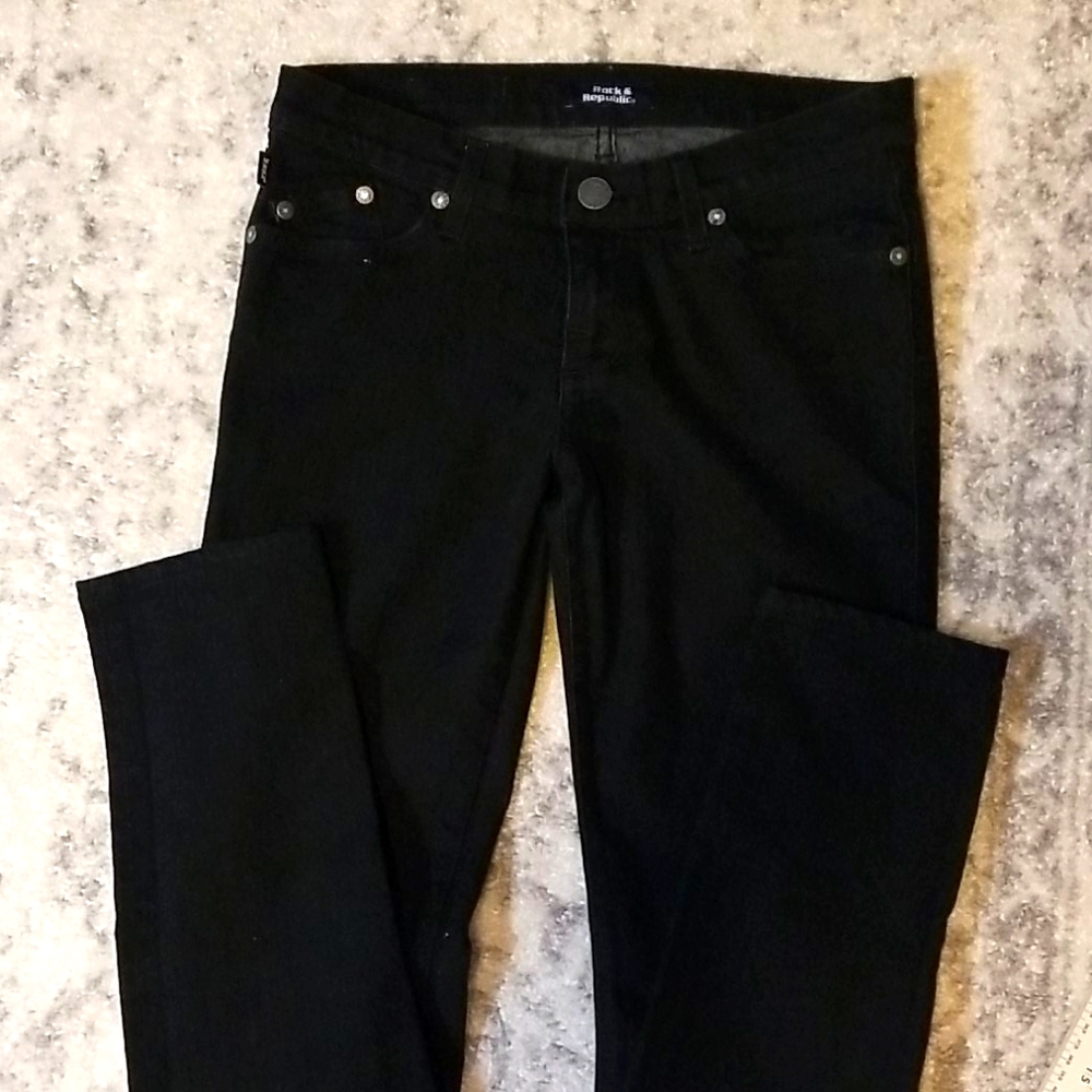 Rock and Republic black skinny  size 29
